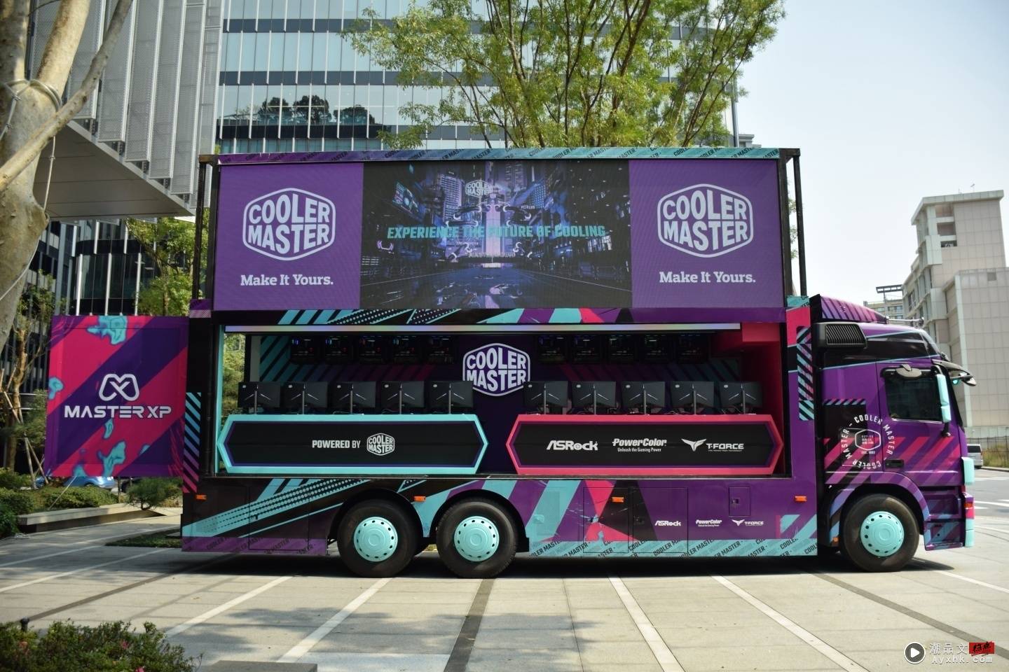 Cooler Master 推出‘ 酷玩行者 ’游戏体验专车！将于 4/2 起在中国台湾巡回展出 数码科技 图1张